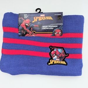 NWT Spiderman Kids (Size 2-6X) Winter Sherpa Lined Neck Warmer